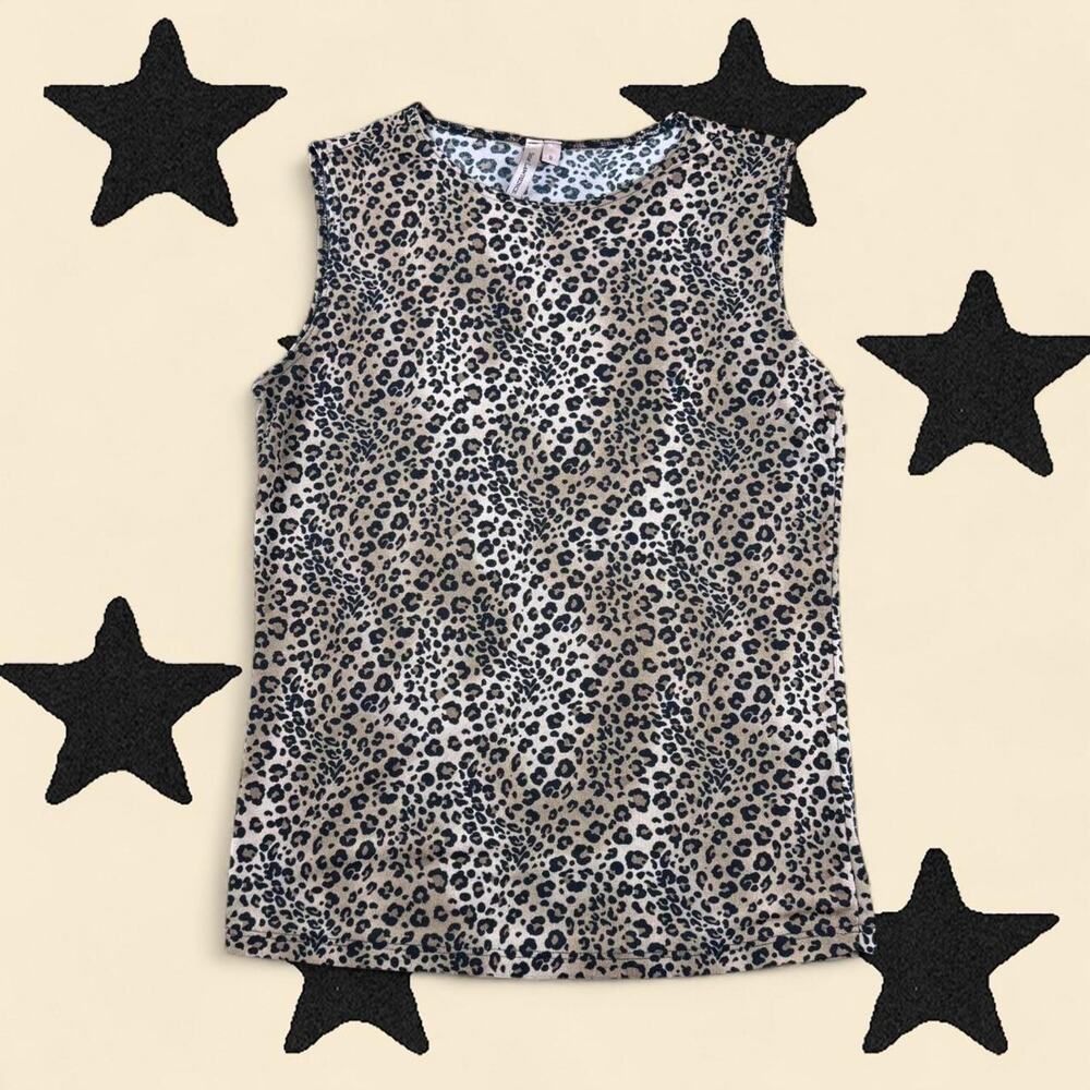 ★Vintage Leopard Print Blouse ★